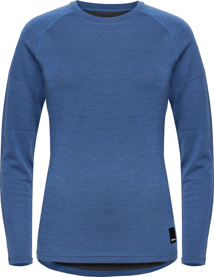 Urberg Women's Selje Merino-Bamboo Top True Navy/Asphalt Urberg