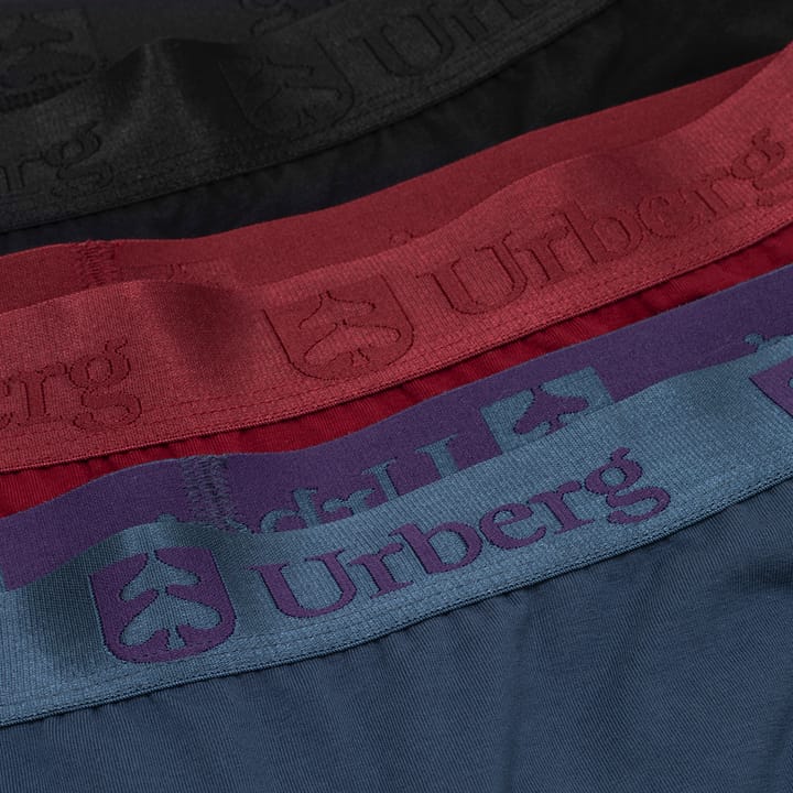 Urberg Women's Isane 3-pack Bamboo Boxers Cabarnet/Midnight Navy/Black Beauty Urberg