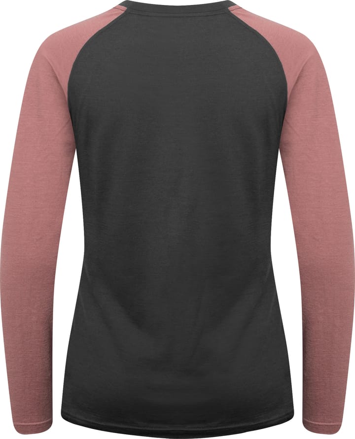 Hellner Wool Warm Base Layer Ls Wmn Phantom/Burlwood Hellner