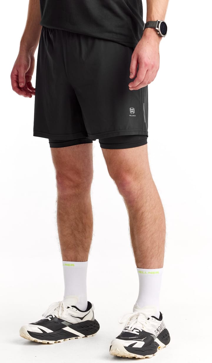 Hellner Kelva 2-in-1 Shorts Men's Black Beauty/Black Beauty Hellner