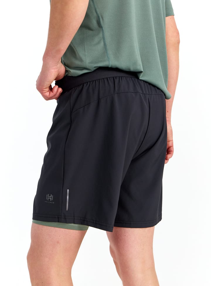 Hellner Kelva 2-in-1 Shorts Men's Black Beauty/Laurel Wreath Hellner Hellner Kelva 2-in-1 Shorts Men's Black Beauty/Laurel Wreath Hellner