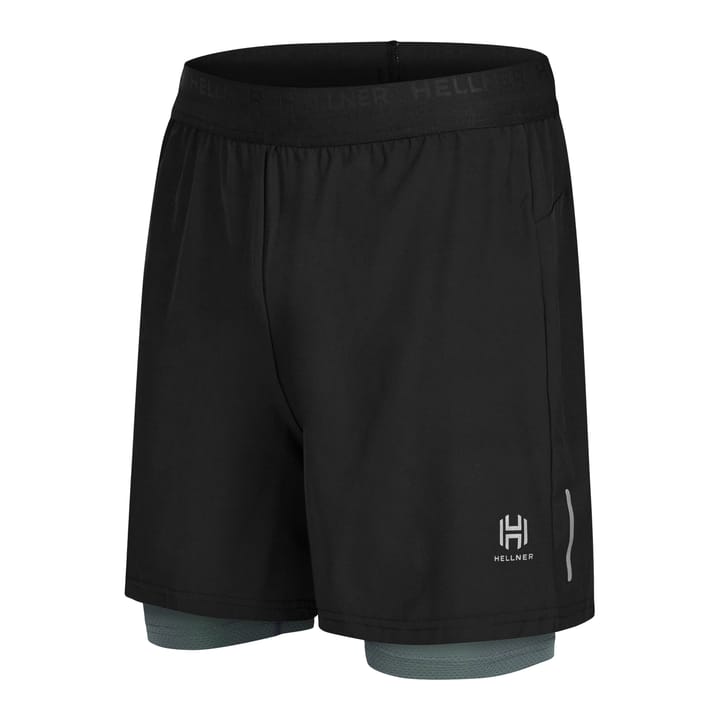 Hellner Kelva 2-in-1 Shorts Men's Black Beauty/Laurel Wreath Hellner
