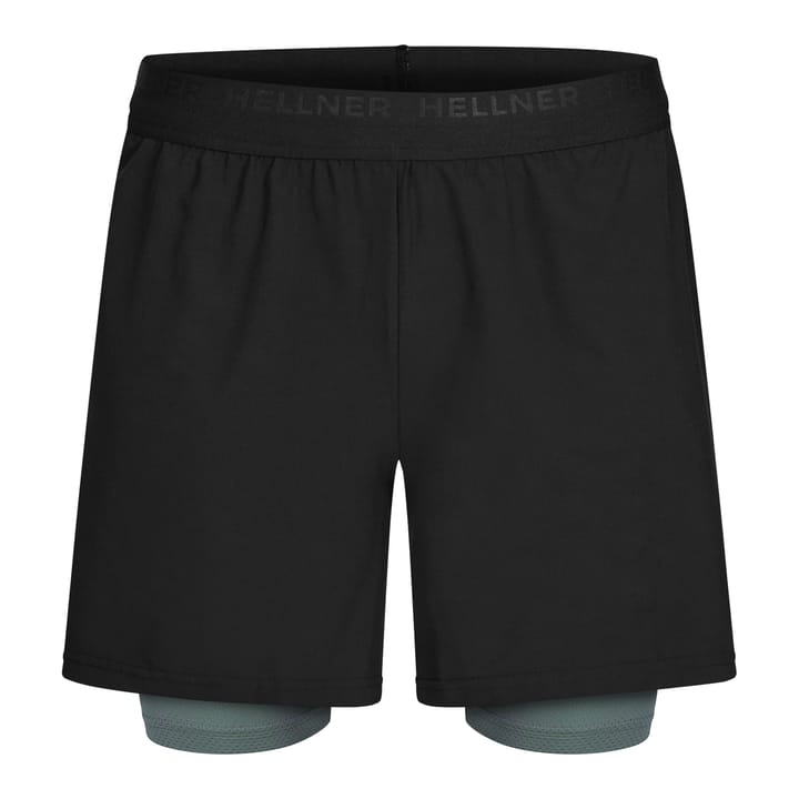 Hellner Kelva 2-in-1 Shorts Men's Black Beauty/Laurel Wreath Hellner