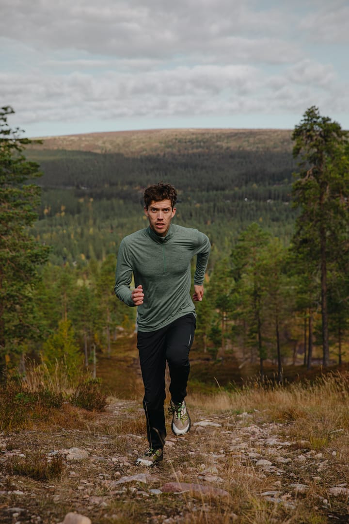Hellner Nunis Halfzip Ls Tee Men Stormy Weather Hellner