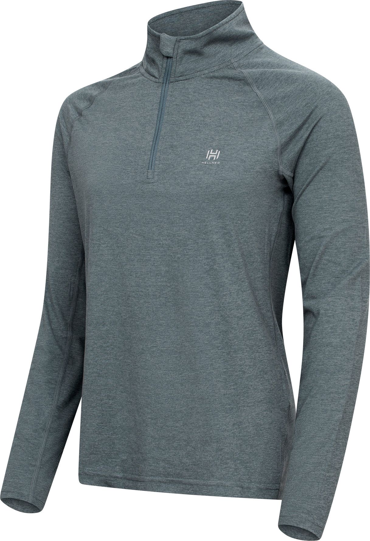 Hellner Nunis Halfzip Ls Tee Wmn Stormy Weather