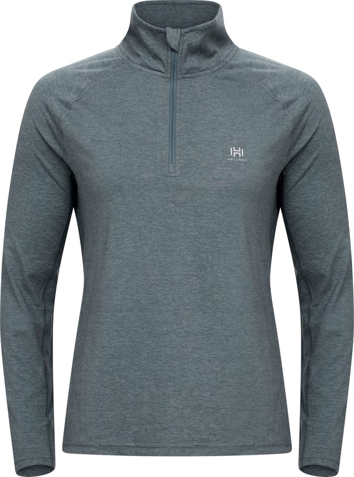 Hellner Nunis Halfzip Ls Tee Wmn Stormy Weather Hellner