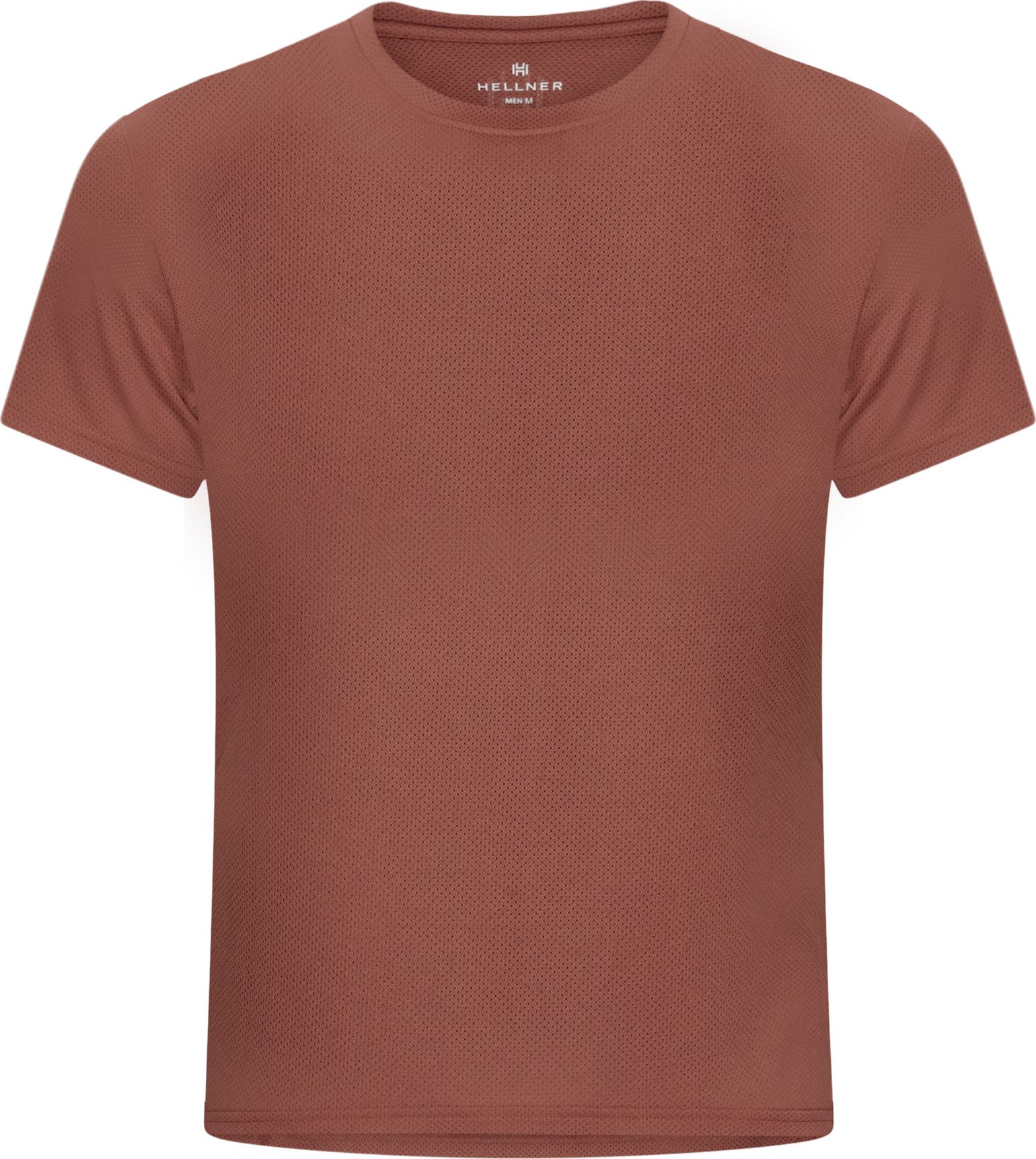 Hellner Men's Tossis Mesh Tee Chutney