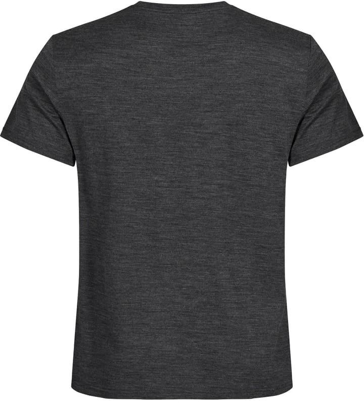 Gridarmor Larsnes Merino T-Skjorte Men Dark Grey Melange Gridarmor