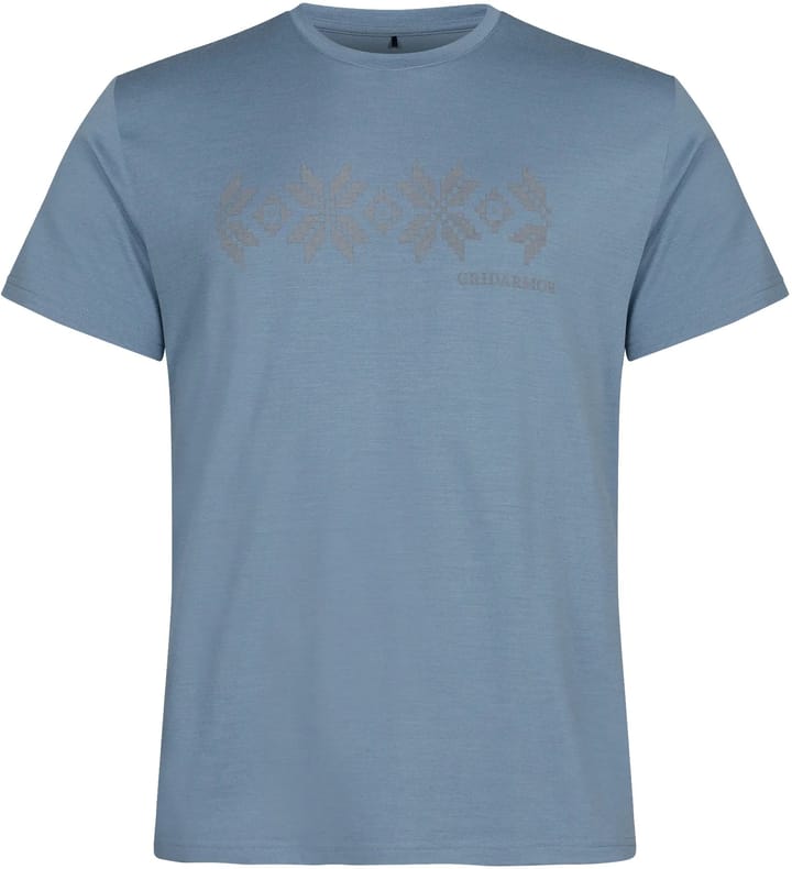 Gridarmor Larsnes Merino T-Skjorte Men Blue Shadow Gridarmor Gridarmor Larsnes Merino T-Skjorte Men Blue Shadow Gridarmor