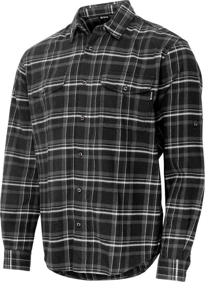 Urberg Flannel Ls W Strap Shirt Men Black Beauty Urberg