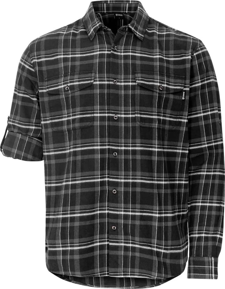 Urberg Flannel Ls W Strap Shirt Men Black Beauty Urberg