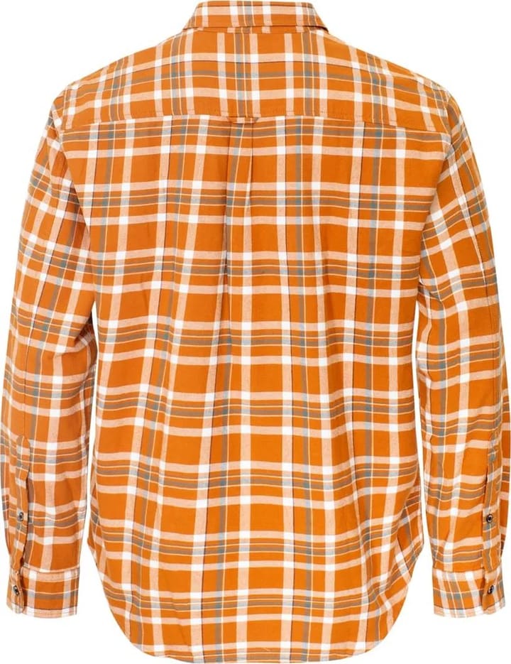 Urberg Flannel Ls W Strap Shirt Men Glazed Ginger Urberg