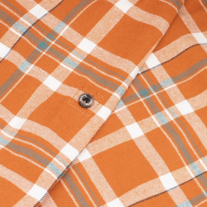 Urberg Flannel Ls W Strap Shirt Men Glazed Ginger Urberg