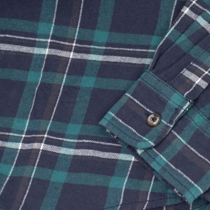 Urberg Flannel Ls W Strap Shirt Men Blue Nights Urberg