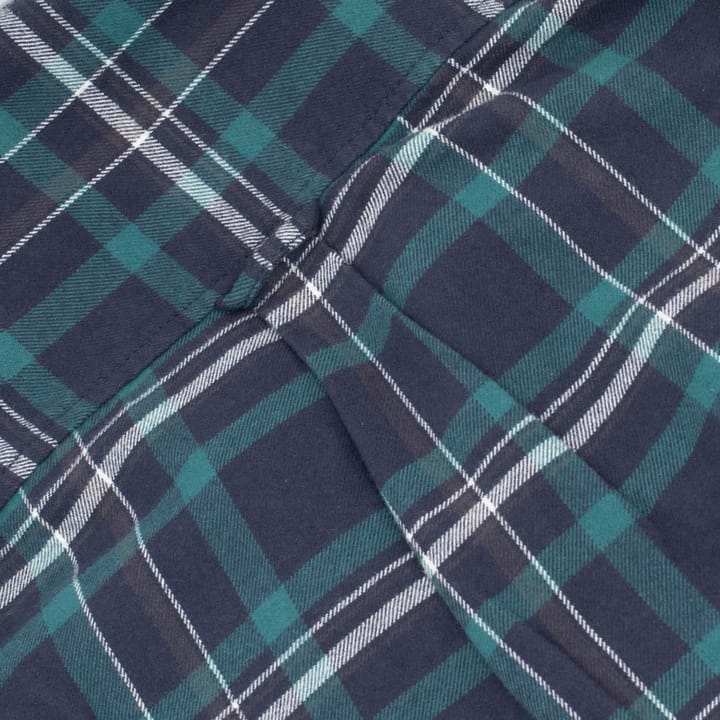 Urberg Flannel Ls W Strap Shirt Men Blue Nights Urberg