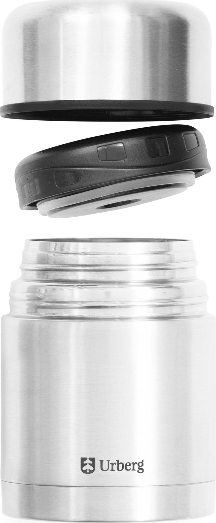 Urberg Vacuum Food Jar 500 ml Stainless