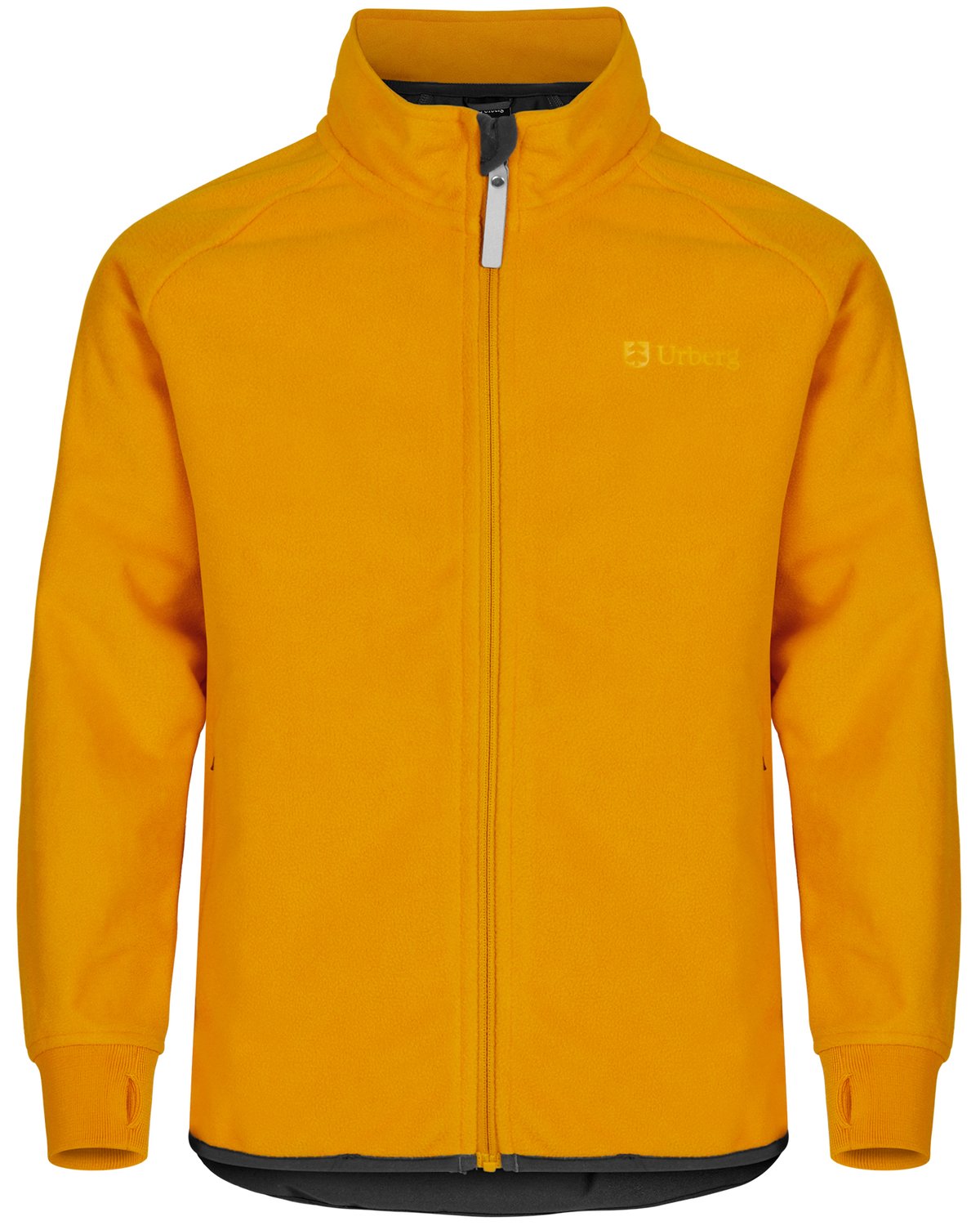 Urberg Juniors' Vindeln Wind Fleece Jacket Sunflower