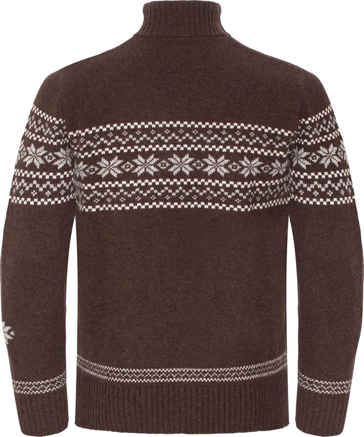 Gridarmor Men's Snøstjerne Full Zip Ullgenser Bracken Melange Gridarmor