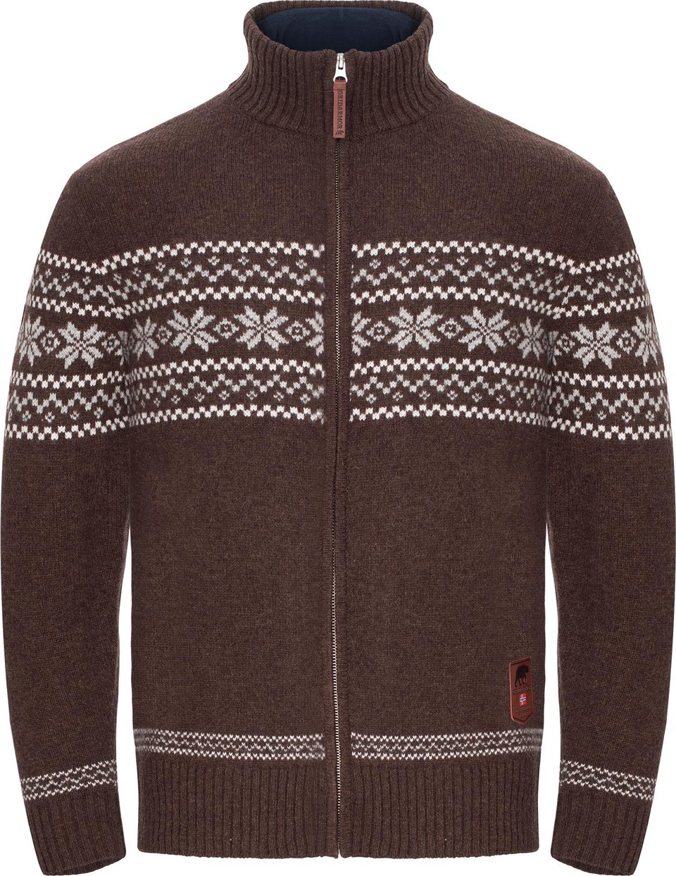 Men's Snøstjerne Full Zip Ullgenser