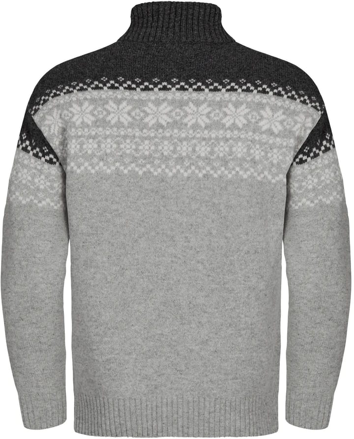Gridarmor Snøkrystall Hz Ullgenser Men Light Grey/Dark Grey/White Gridarmor