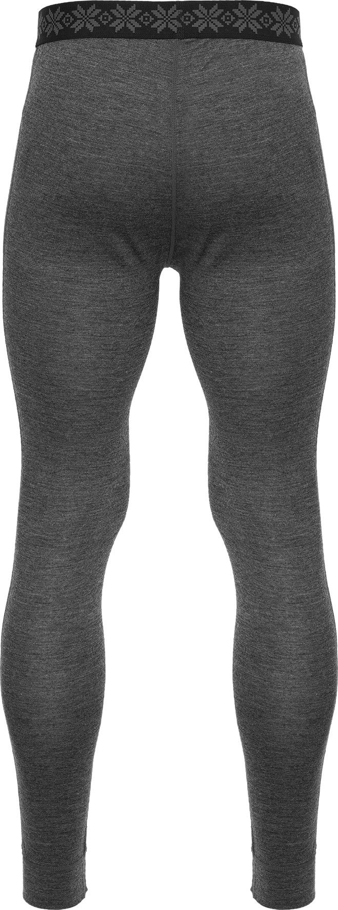 Gridarmor Men's Viks Wool Undertøy Longs Dark Greymelange Gridarmor