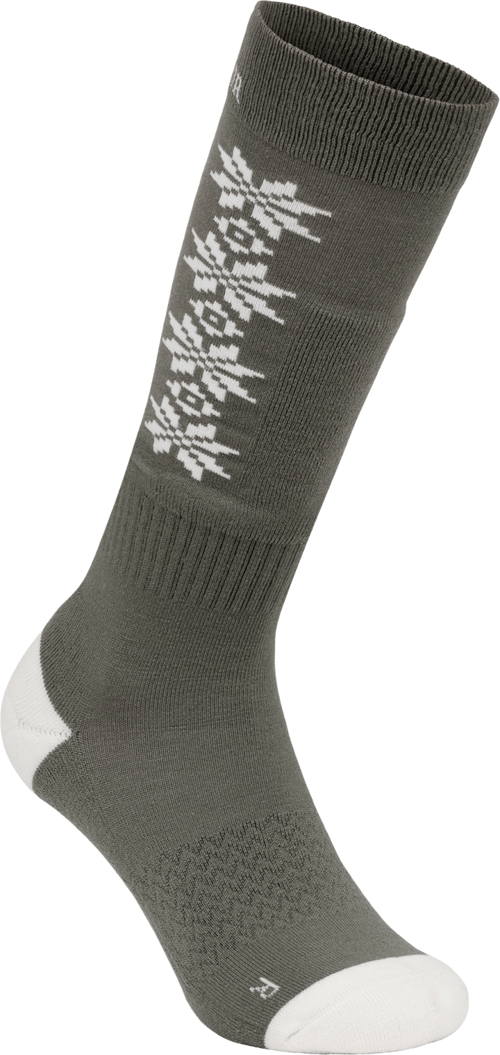 Gridarmor Alpin Merino Ski Sokk Dusty Olive Gridarmor