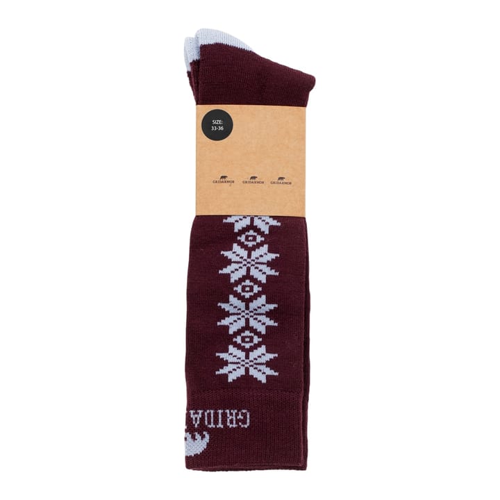 Gridarmor Kids' Alpin Merino Ski Sokk Jr Fig Gridarmor