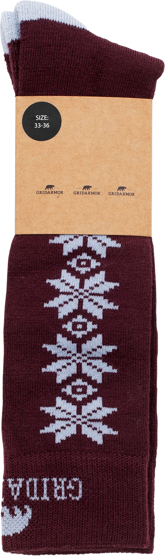 Gridarmor Kids' Alpin Merino Ski Sokk Jr Fig