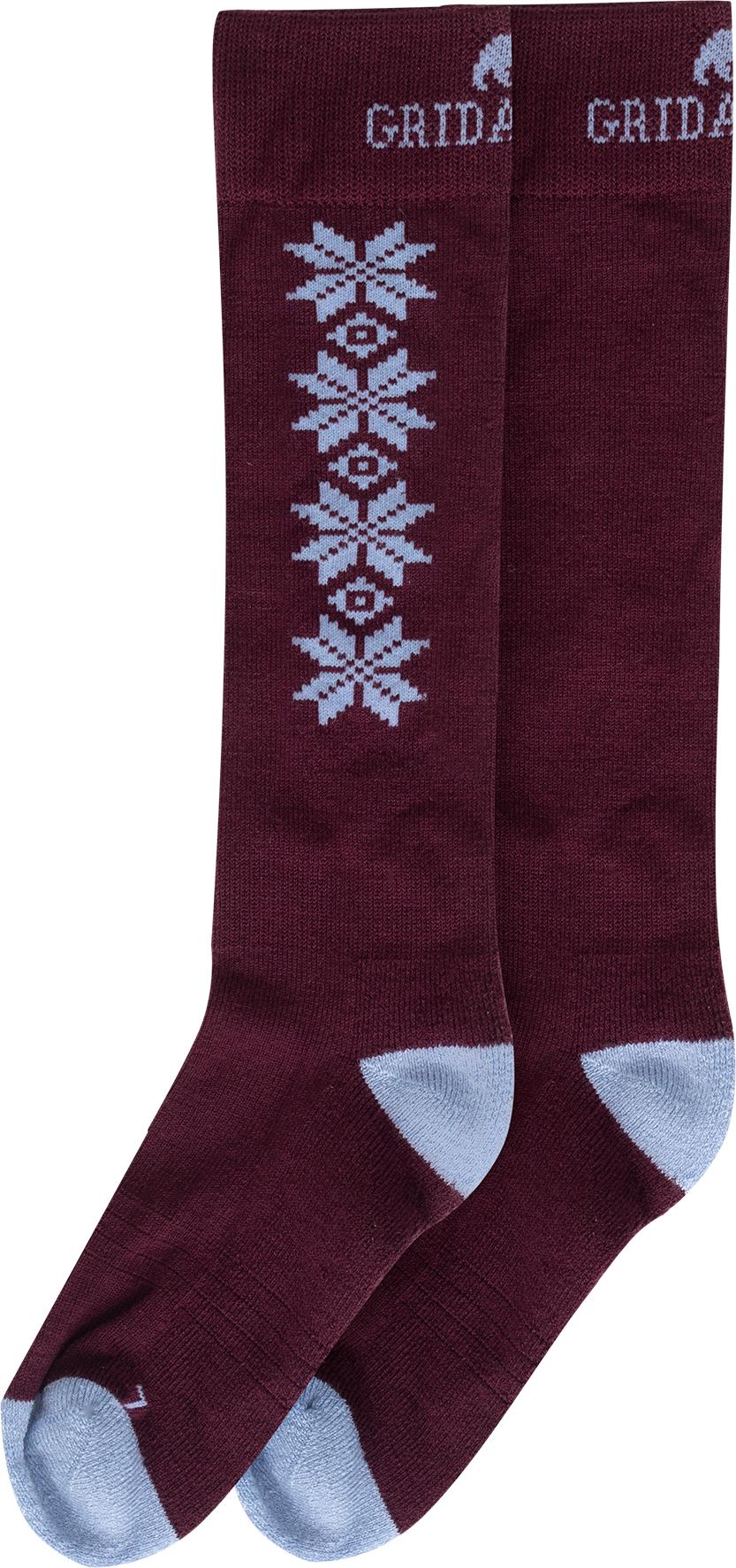 Gridarmor Kids' Alpin Merino Ski Sokk Fig