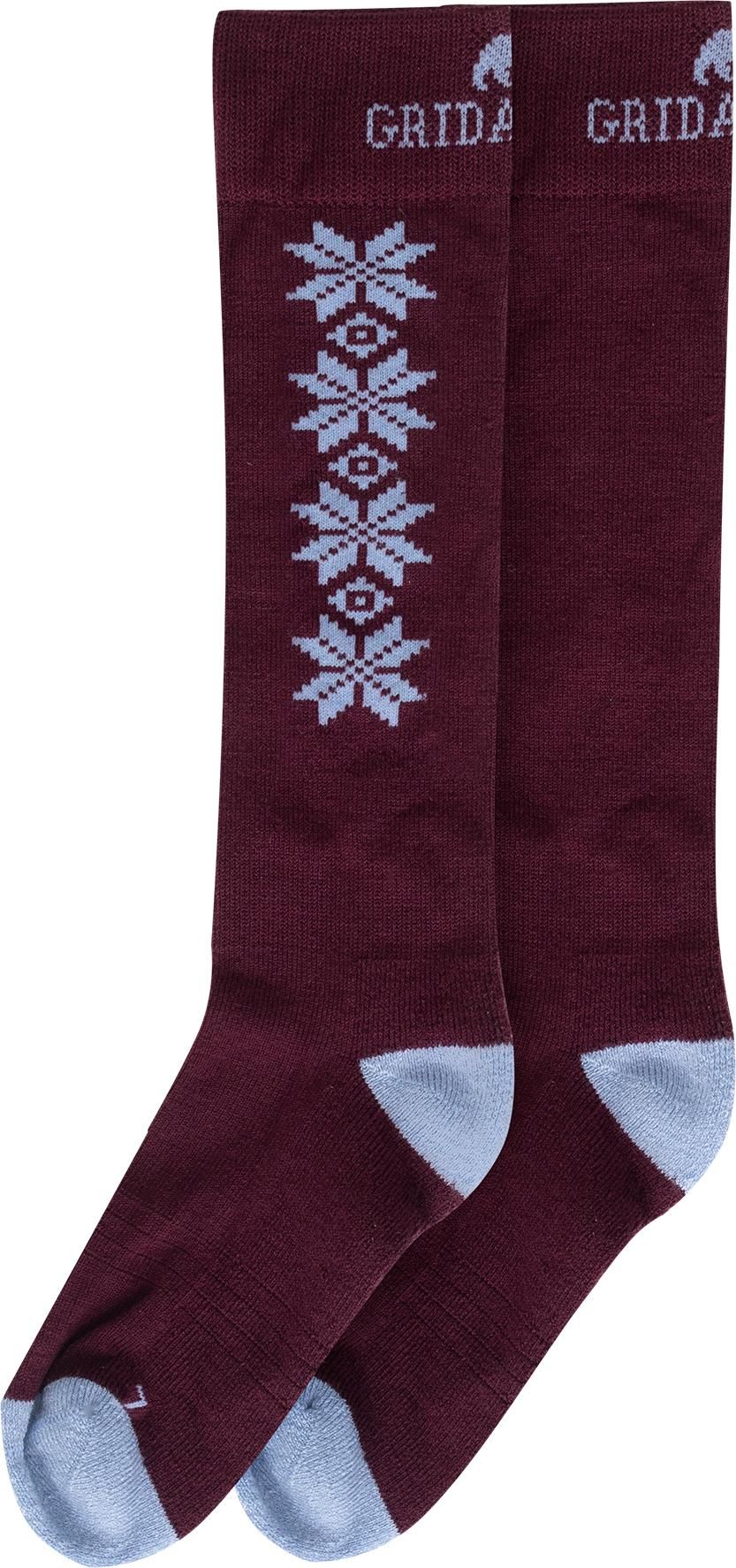 Gridarmor Kids' Alpin Merino Ski Sokk Fig