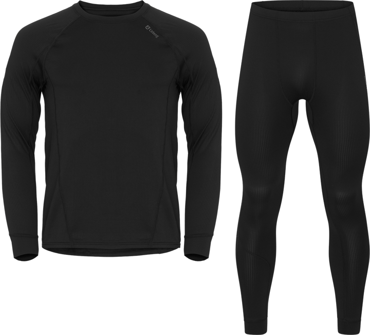 Urberg Men's Base Layer Set Black Beauty Solid Urberg