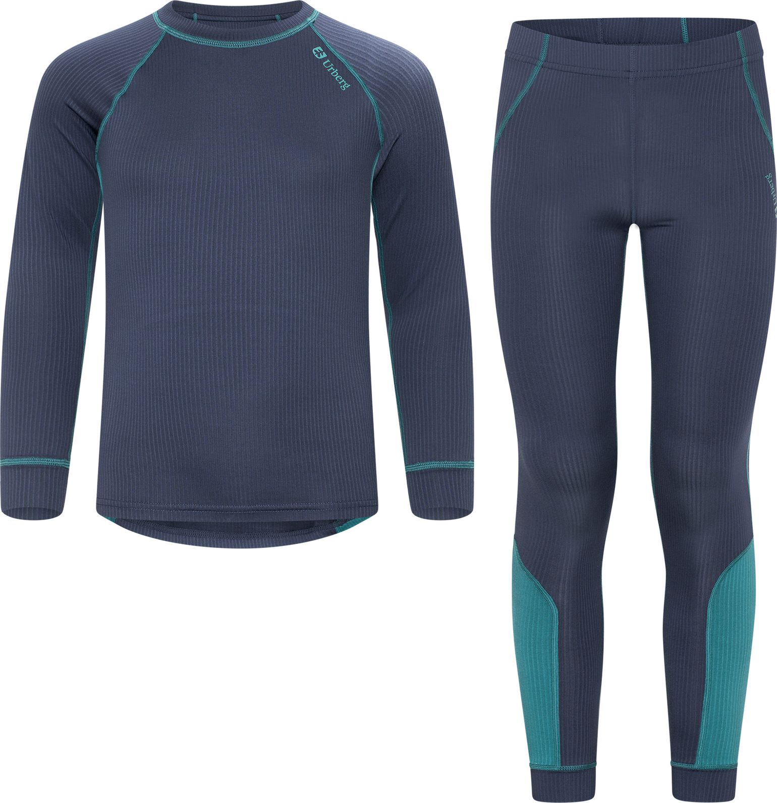 Urberg Base Layer Set Jr Blue Nights