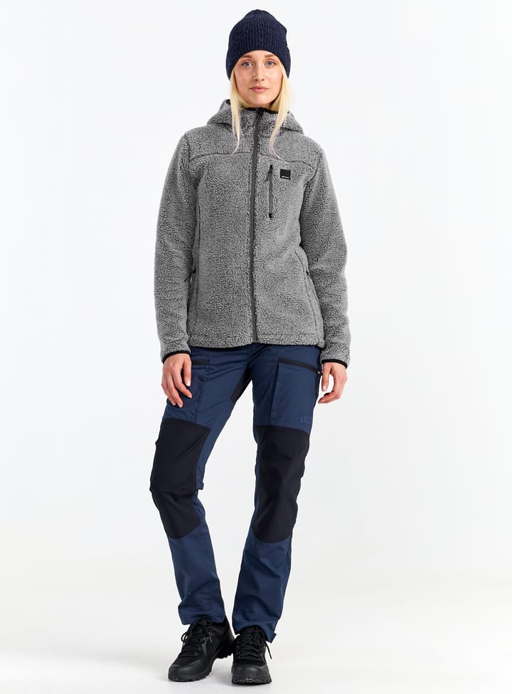 Urberg Pile Hoodie Wmn Grey Melange Urberg