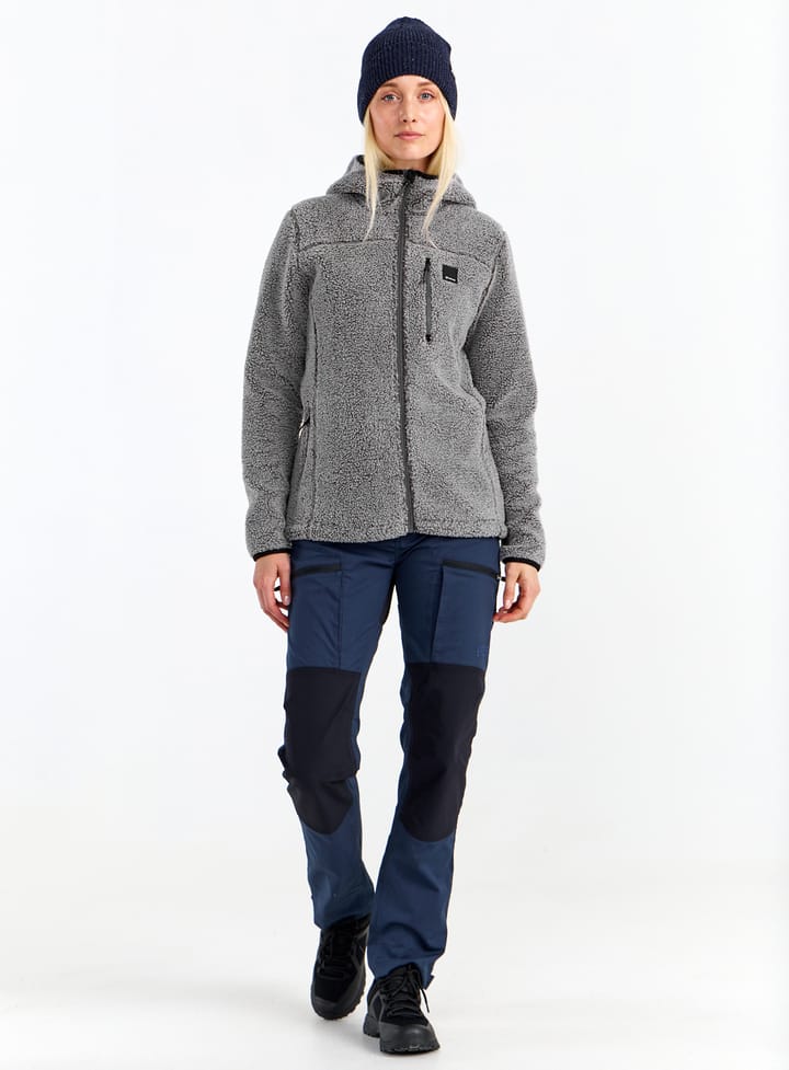 Urberg Pile Hoodie Wmn Grey Melange Urberg