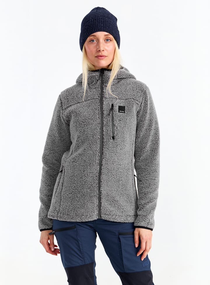 Urberg Pile Hoodie Wmn Grey Melange Urberg