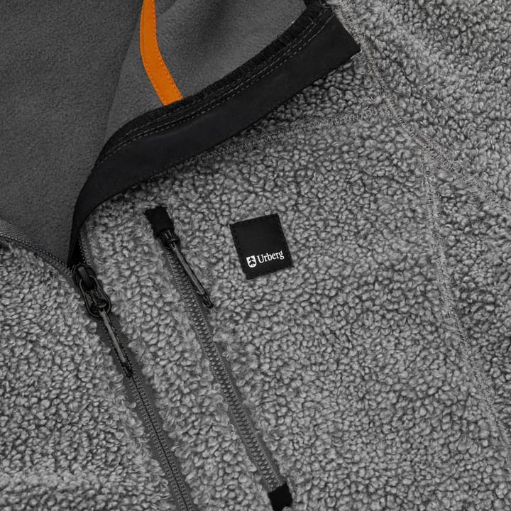 Urberg Women's Pile Hoodie Grey Melange Urberg
