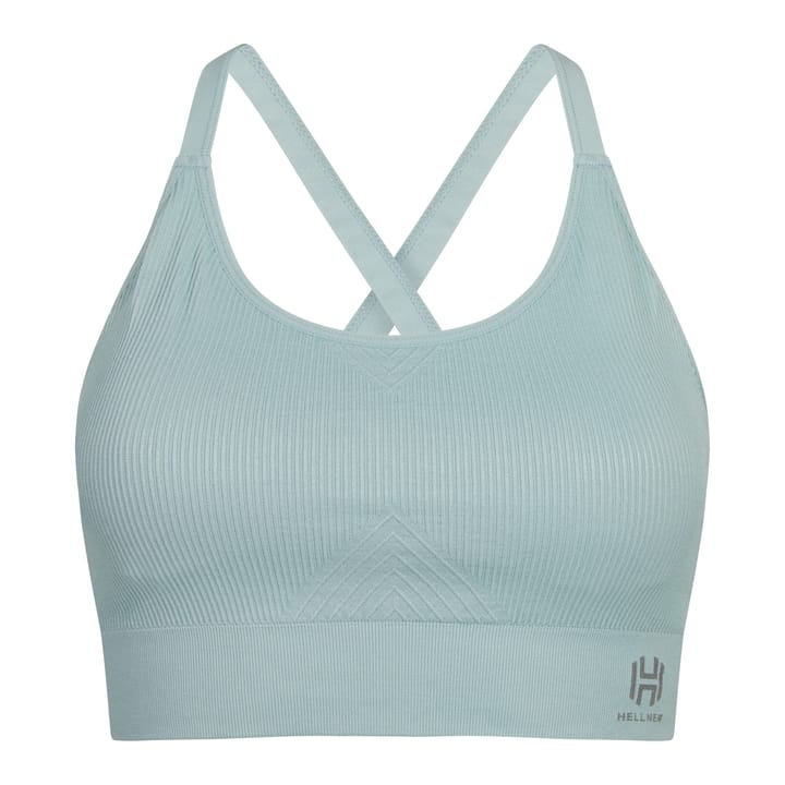 Hellner Women's Seamless Tech Sport Bra Blue Haze Hellner
