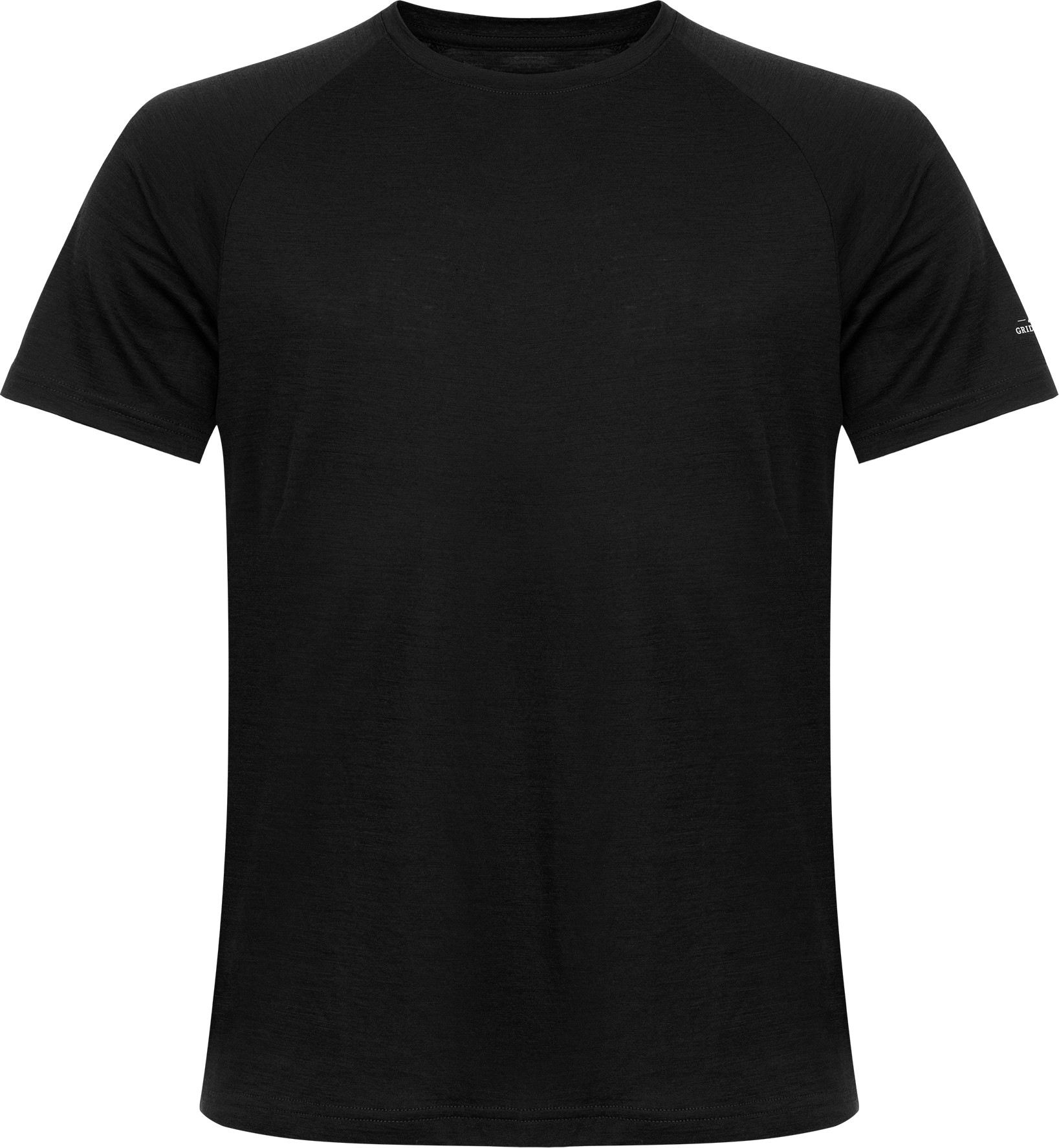 Gridarmor Men's Thin Merino Tee Black Beauty Kortermede trøyer L