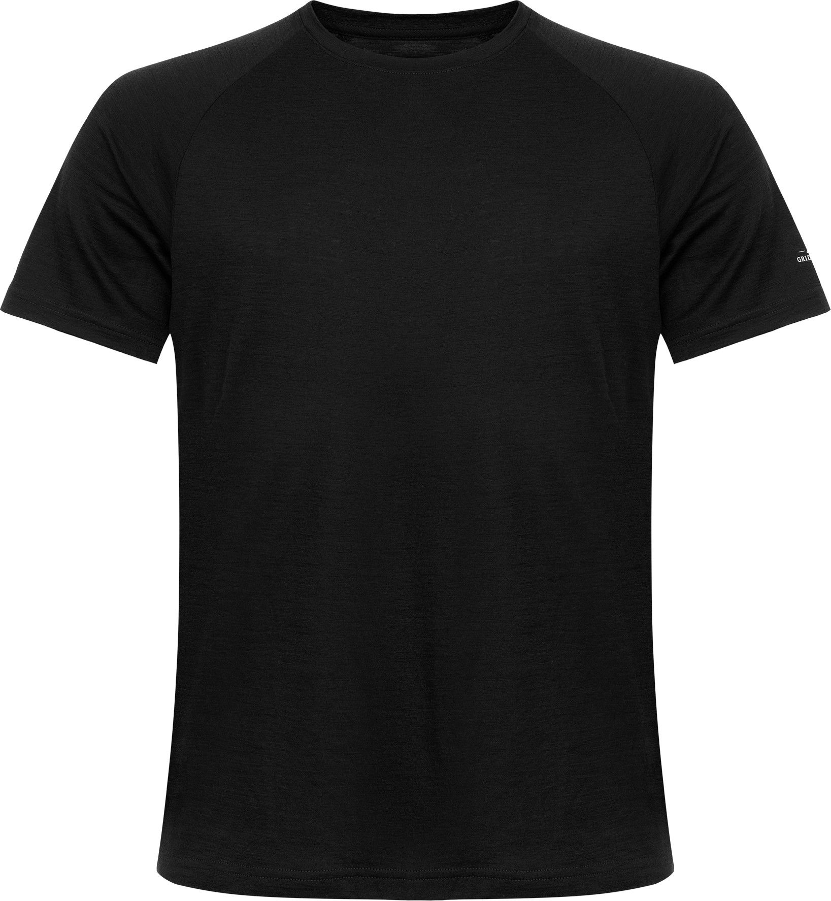 Gridarmor Men's Thin Merino Tee Black Beauty