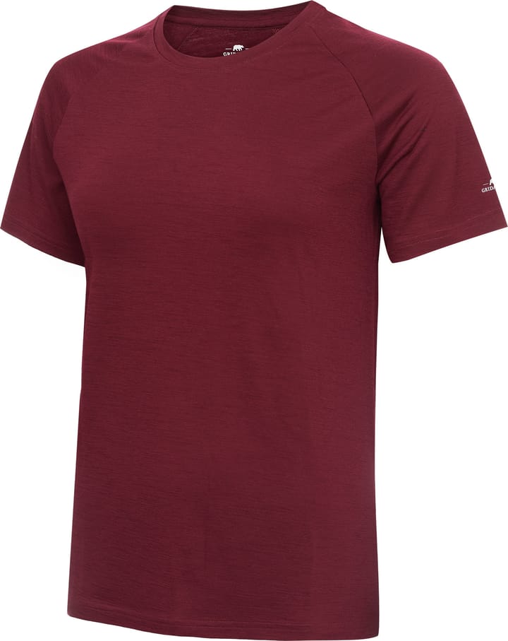 Gridarmor Thin Merino Tee Wmn Tawny Port Gridarmor