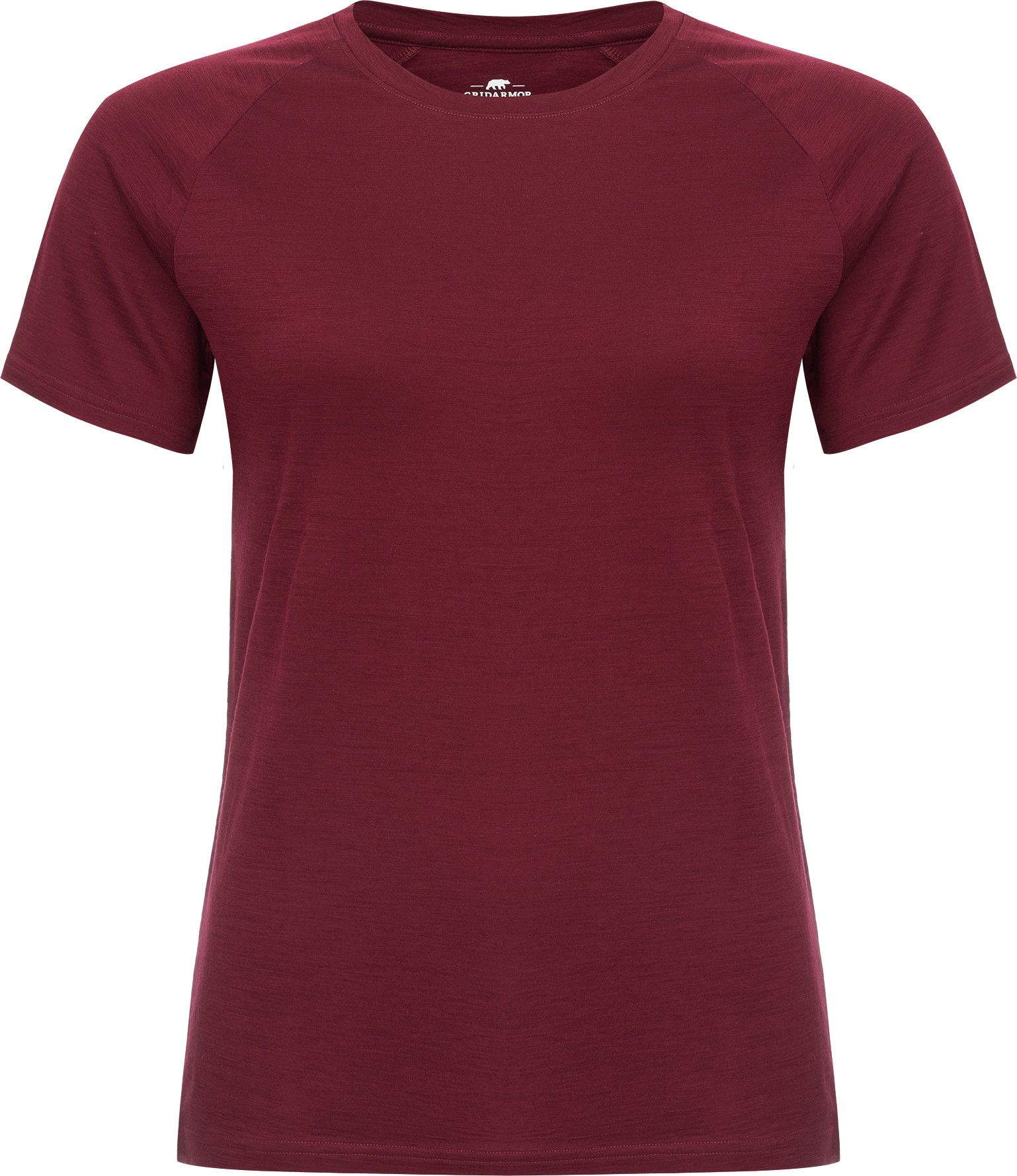 Gridarmor Thin Merino Tee Wmn Tawny Port