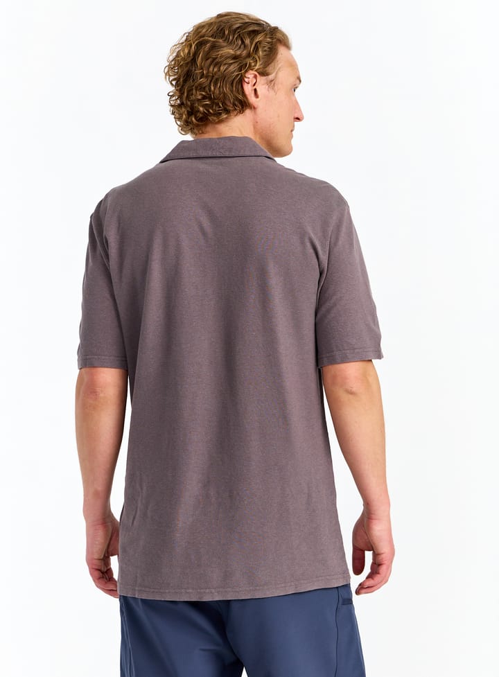 Urberg Men's Hemp Polo Tee Plum Kitten Urberg Urberg Men's Hemp Polo Tee Plum Kitten Urberg