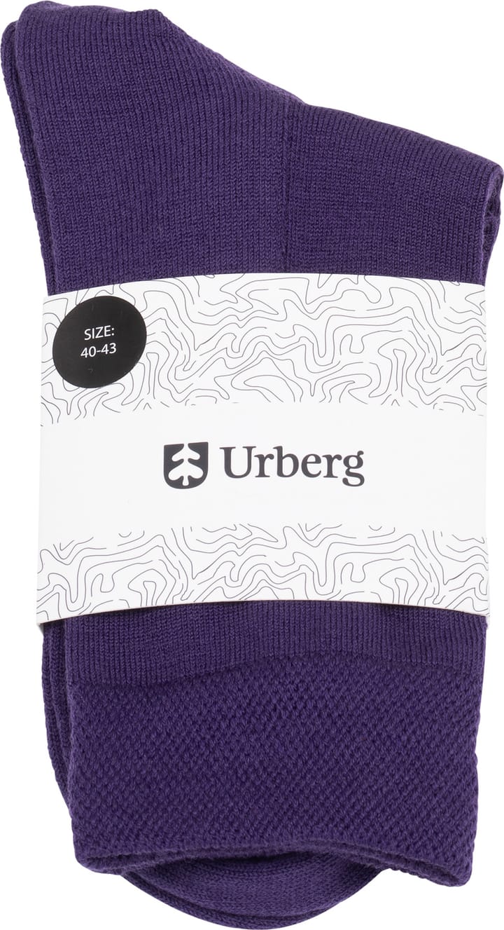 Urberg Every Day Merino Wool Sock Grape Urberg