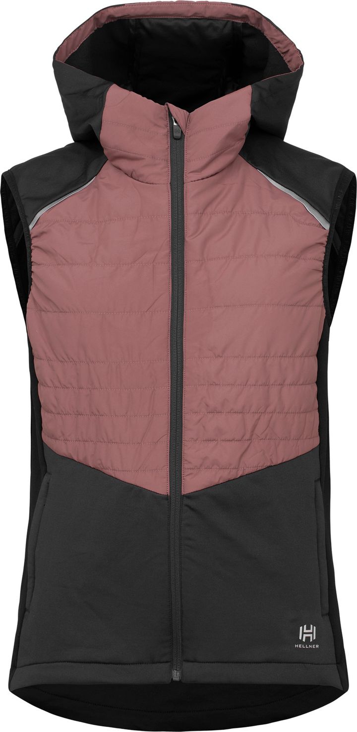 Hellner Women's Hirvas Hybrid Vest Rose Taupe Hellner