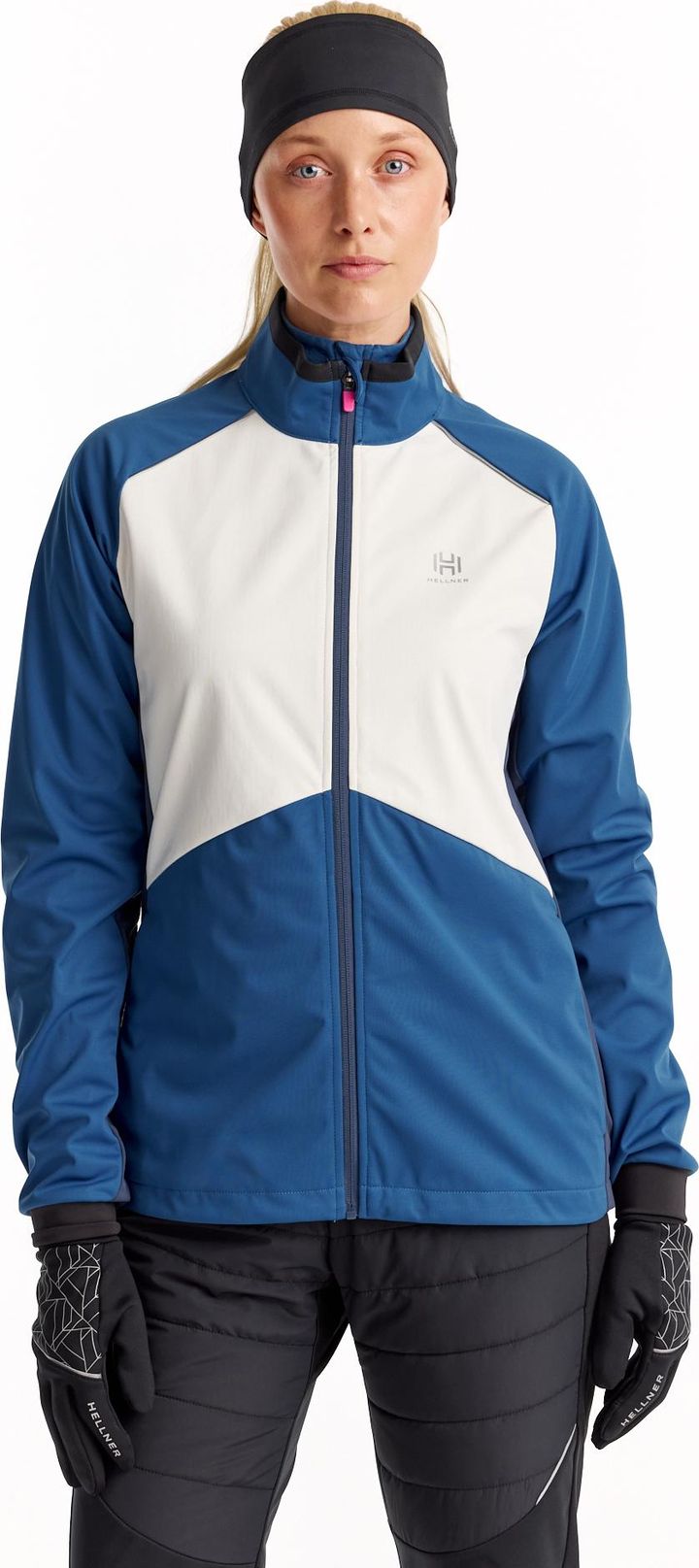 Hellner Women's Sårjås XC Ski Jacket High Tide Hellner