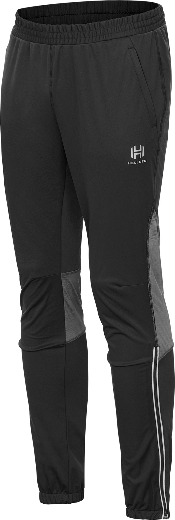Hellner Men's Sårjås XC Ski Pants Black Beauty/Asphalt Träningsbyxor M