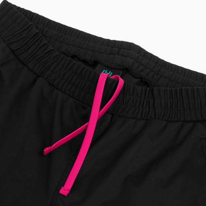 Hellner Women's Sårjås XC Ski Pants Black Beauty/rose Violet Hellner
