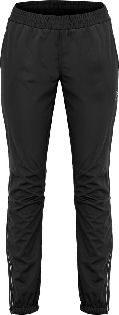 Hellner Women's Sårjås XC Ski Pants Black Beauty/rose Violet