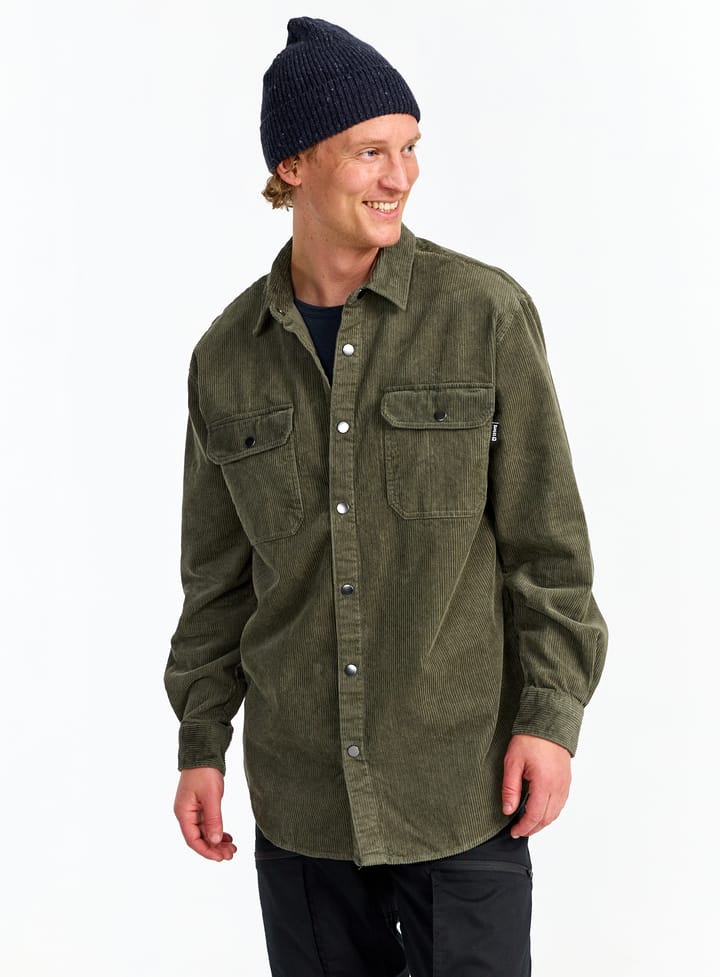 Urberg Corduroy Overshirt Men Deep Lichen Green Urberg Urberg Corduroy Overshirt Men Deep Lichen Green Urberg