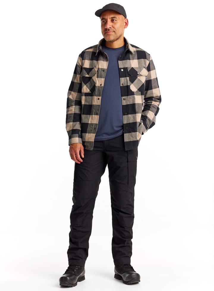 Urberg Men's Padded Flannel Shirt Roasted Cashew/black Beauty Urberg
